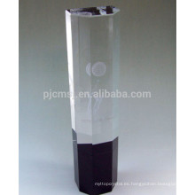 Trofeo de cristal de los premios en blanco baratos del diseño simple de China